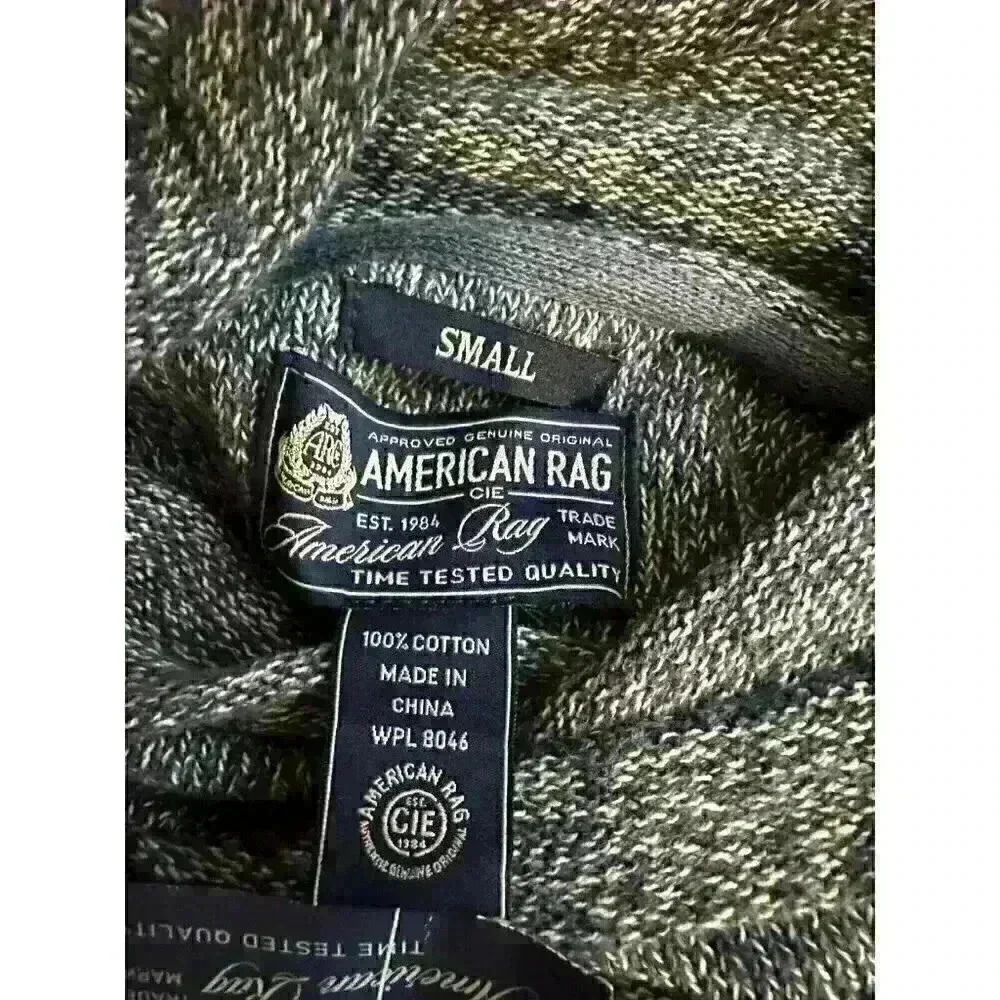 NWT Mens American Rag L/S lightweight hoodie shirt S - Picture 5 of 5